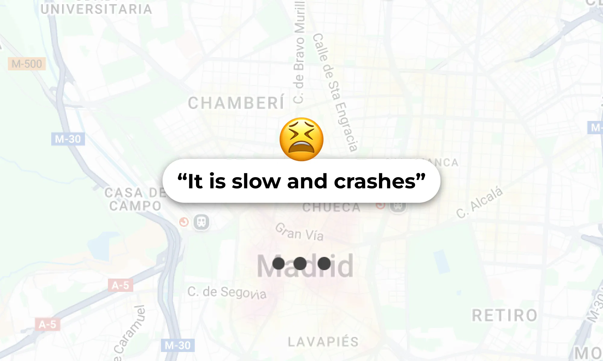Draw search area on map